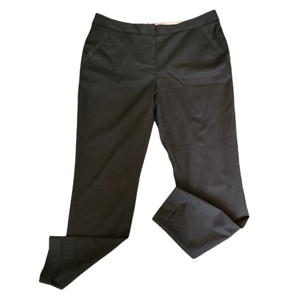 TED BAKER LONDON BLACK WOOL BLEND DRESS PANTS SIZE 3(US SIZE 8)